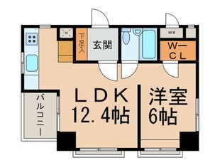 キャッスル北沢代々木上原の物件間取画像